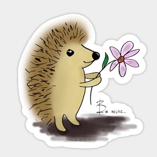Сute hedgehog Sticker